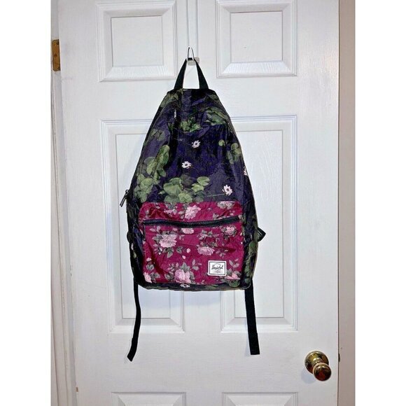 herschel backpack maroon price Classic resistant material HERSCHEL Nova Standard Backpack Floral